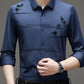 ✨New Arrival✨Men's Casual Trendy Printed Long Sleeve Shirt-1