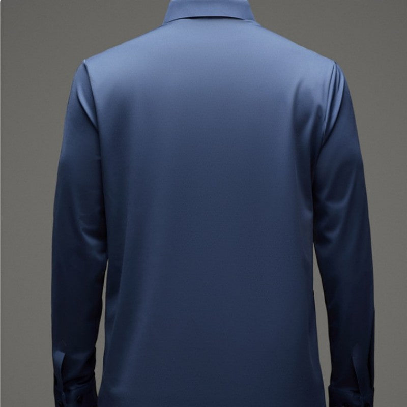 ✨New Arrival✨Men's Casual Trendy Printed Long Sleeve Shirt-3