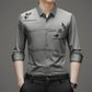 Men's Casual Trendy Printed Long Sleeve Shirt-8