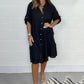 🌷Limited Time 51% OFF💞Women's Cotton and Linen Button Shirt Dress-10
