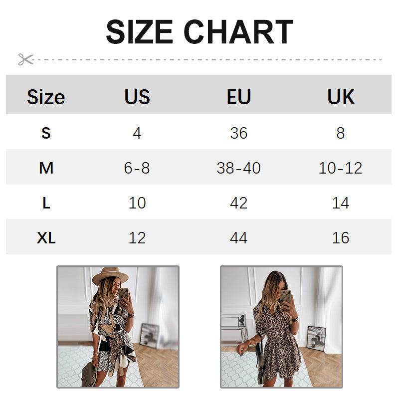 💕Fashionable print, sexy miniskirt, show your charming style!💕-8