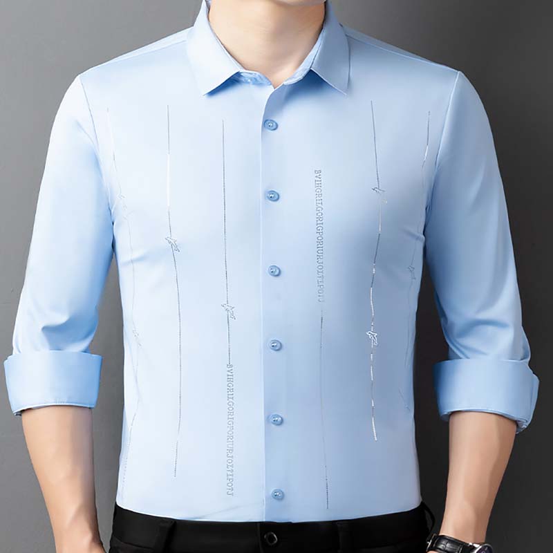 ✨New Arrival✨Men's Luxurious Long Sleeve Shirt-2