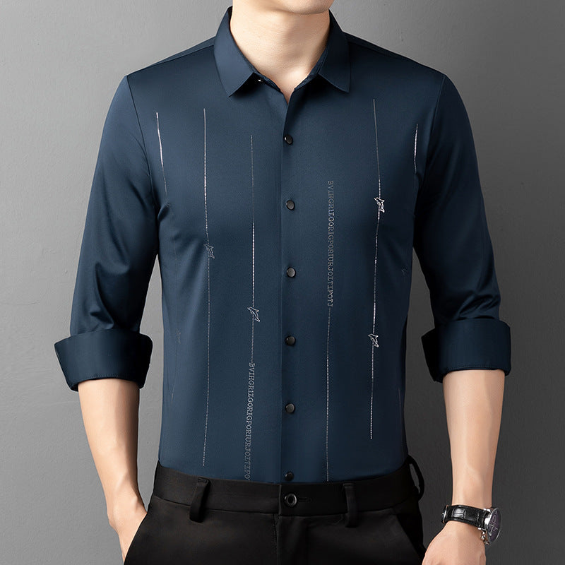 ✨New Arrival✨Men's Luxurious Long Sleeve Shirt-11