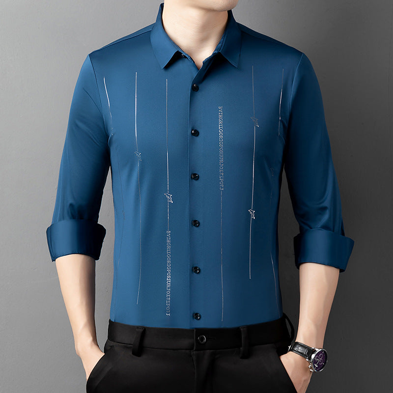 ✨New Arrival✨Men's Luxurious Long Sleeve Shirt-10