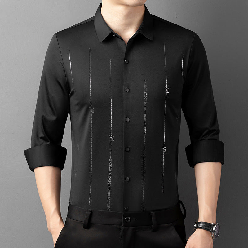 ✨New Arrival✨Men's Luxurious Long Sleeve Shirt-9