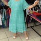 🔥HOT Sale🔥Solid Color Short Sleeve Lace Dress-6