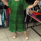 🔥HOT Sale🔥Solid Color Short Sleeve Lace Dress-11