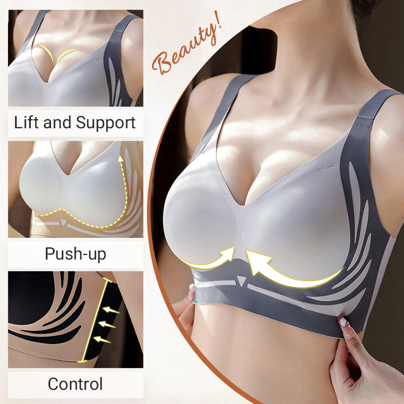 🌷Limited Time 46% OFF💞Wire-Free Top Support Bra👍No More Sagging Breasts-2