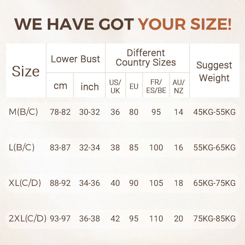 🌷Limited Time 46% OFF💞Wire-Free Top Support Bra👍No More Sagging Breasts-7