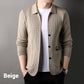 🔥New products in 2024🔥Men's Lapel Knitted Long Sleeve Coat-9