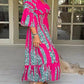 🌷Limited time offer 47% OFF🎁Casual Print V-Neck Waist Wrap Long Dress-3