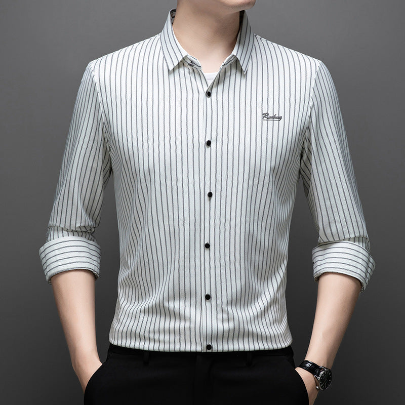 🔥HOT Sale🔥Men's Classic Striped Shirt-7