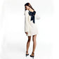 🎁Gift Choice - Long Sleeve Loose Sequined Tie-back Dress-3