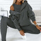 💥New Arrival🏆Hooded Casual and Comfortable Sweatshirt Three-Piece Set-3
