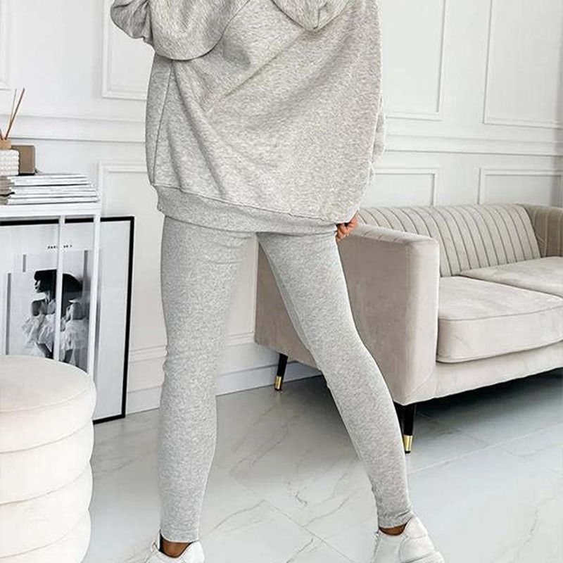 💥New Arrival🏆Hooded Casual and Comfortable Sweatshirt Three-Piece Set-12