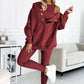 💥New Arrival🏆Hooded Casual and Comfortable Sweatshirt Three-Piece Set-16