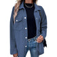 ✨New Arrival✨Women's Waffle Knit Button down Shirt Jacket-4
