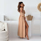 🔥2024 HOT SALE🔥 Women’s Elegant Sexy V Neck Side Slit Dress-6