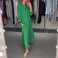 🌷Limited Time 51% OFF💞Women's Loose Fit Maxi Shirt Dress with Pockets-1
