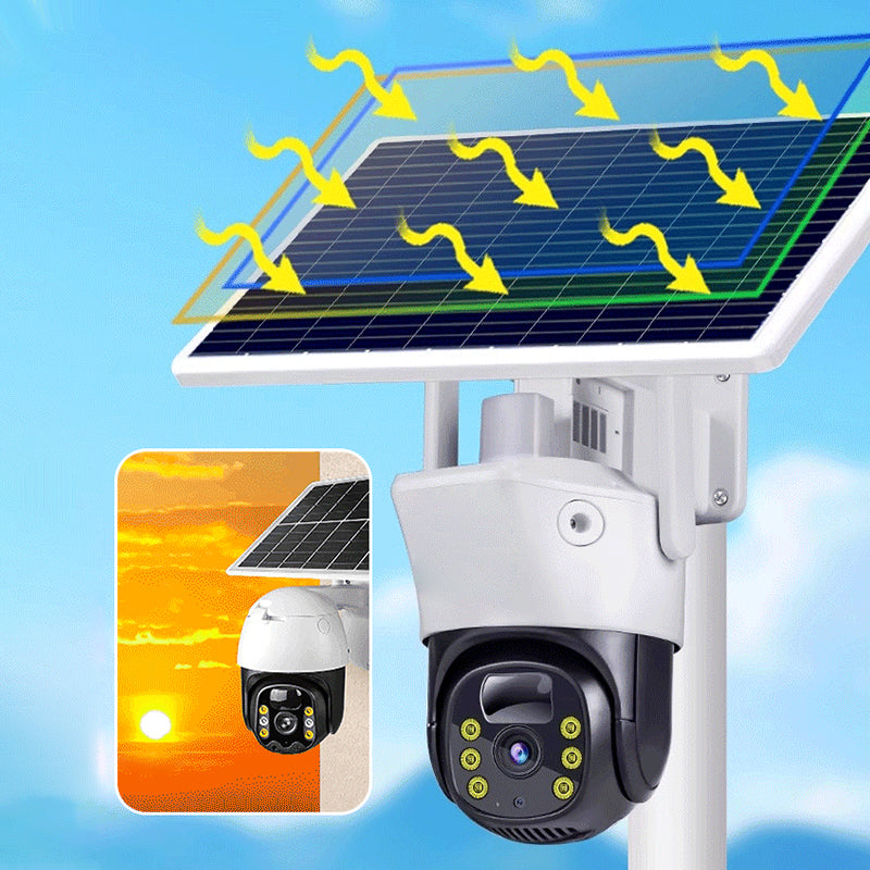 🎥Smart Wireless Solar Surveillance Camera✈️✈️✈️Free shipping📦-3