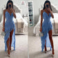 Limited time 55% OFF🔥Lady's Monochrome Sexy Evening Dress-1