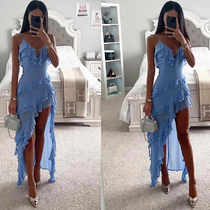 Limited time 55% OFF🔥Lady's Monochrome Sexy Evening Dress-1