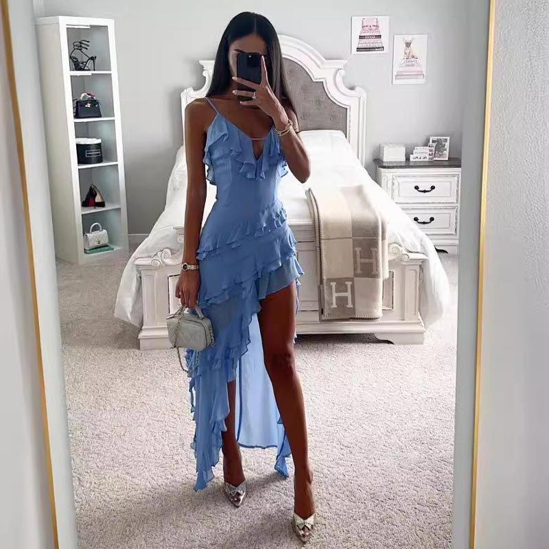 Limited time 55% OFF🔥Lady's Monochrome Sexy Evening Dress-2
