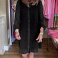 💕HOT SALE💕 Casual Button-Down Shirt Dress with Pleated Hem-1