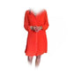 💕HOT SALE💕 Casual Button-Down Shirt Dress with Pleated Hem-3