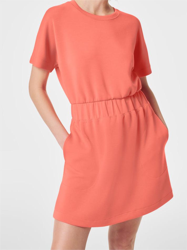 Casual Elastic-Waist T-Shirt Dress👗Buy 2 Free Shipping✈️✈️-2
