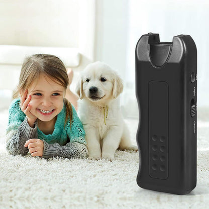 🔥Hot Sale🔥Handheld Bark Control Luminous Ultrasonic Dog Repeller