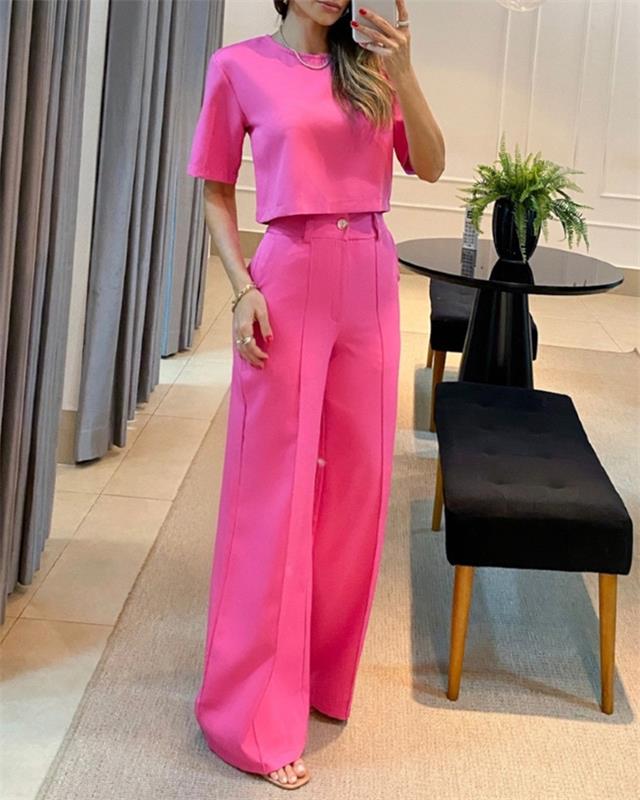 🍁Autumn Sale🍁Temperament Solid Color Causal Suit-8