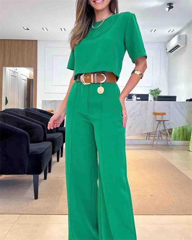 🍁Autumn Sale🍁Temperament Solid Color Causal Suit-7