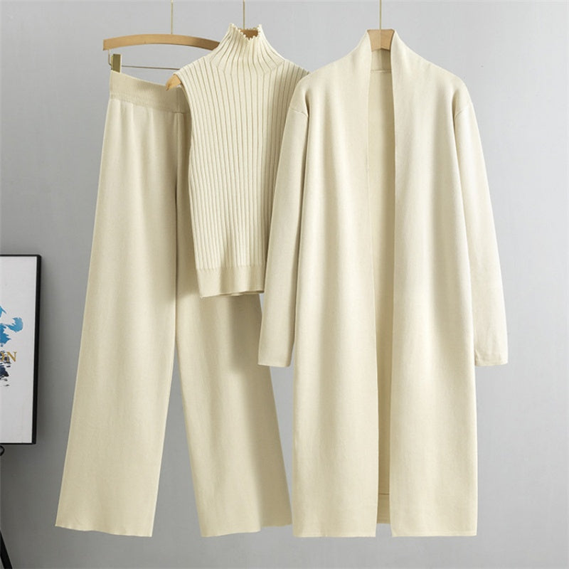 ✅Free Shipping✈️3-Piece Set - Autumn Sleeveless Vest & Cardigan & Trousers-10