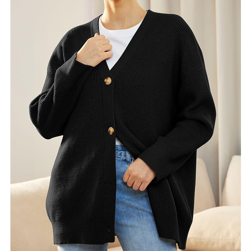🔥Warm new outerwear for autumn 45% OFF🔥Cashmere Cocoon Cardigan-1