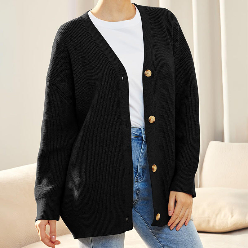 🔥Warm new outerwear for autumn 45% OFF🔥Cashmere Cocoon Cardigan-2