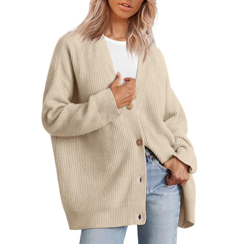 🔥Warm new outerwear for autumn 45% OFF🔥Cashmere Cocoon Cardigan-4