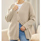 🔥Warm new outerwear for autumn 45% OFF🔥Cashmere Cocoon Cardigan-6