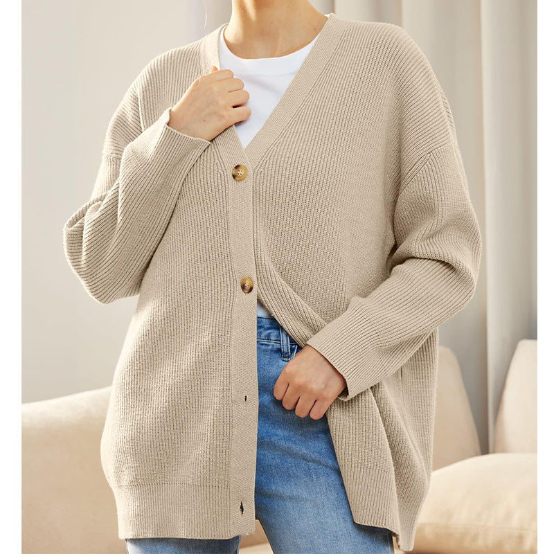 🔥Warm new outerwear for autumn 45% OFF🔥Cashmere Cocoon Cardigan-6