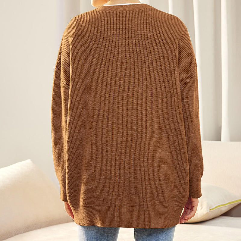 🔥Warm new outerwear for autumn 45% OFF🔥Cashmere Cocoon Cardigan-12