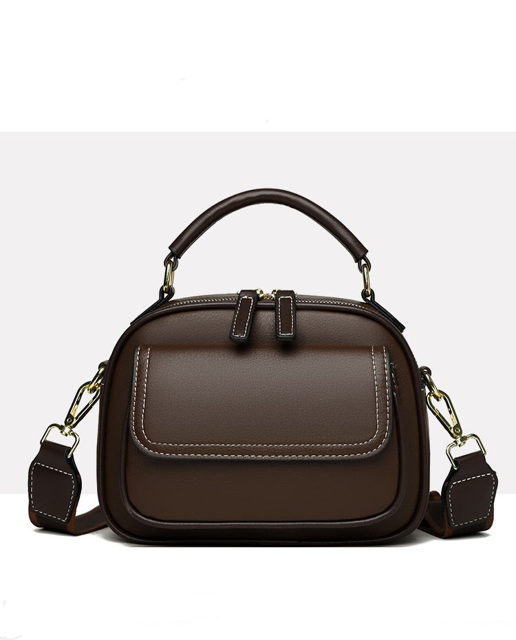 ✨Fashion items✨Elegant Double Layer Wide Strap Crossbody Handbag🔥-3