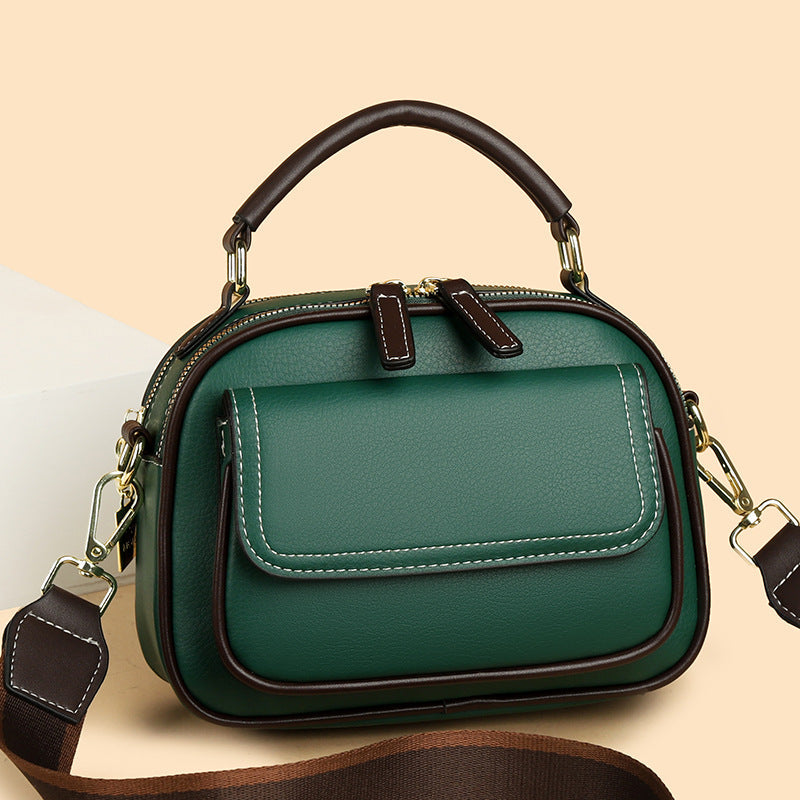 ✨Fashion items✨Elegant Double Layer Wide Strap Crossbody Handbag🔥-7