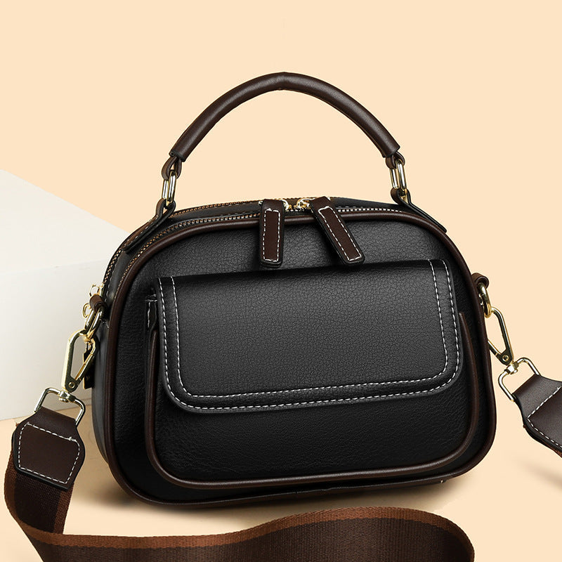 ✨Fashion items✨Elegant Double Layer Wide Strap Crossbody Handbag🔥-9