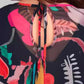 🌷Limited Time 48% OFF💞Long Sleeve Round Neck Lightweight Floral Dress-2