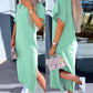 🌷Limited Time 52% OFF💞Women's Casual Split T-shirt Long Dress-6