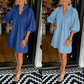 🌷Limited Time 46% OFF💞Solid color carved elegant dress-8
