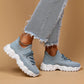 💕Hot Sale 60% OFF💕Women's Woven Mesh Lace-Up Fashion Sneakers-7
