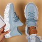💕Hot Sale 60% OFF💕Women's Woven Mesh Lace-Up Fashion Sneakers-9