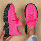 💕Hot Sale 60% OFF💕Women's Woven Mesh Lace-Up Fashion Sneakers-16
