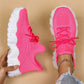 💕Hot Sale 60% OFF💕Women's Woven Mesh Lace-Up Fashion Sneakers-15